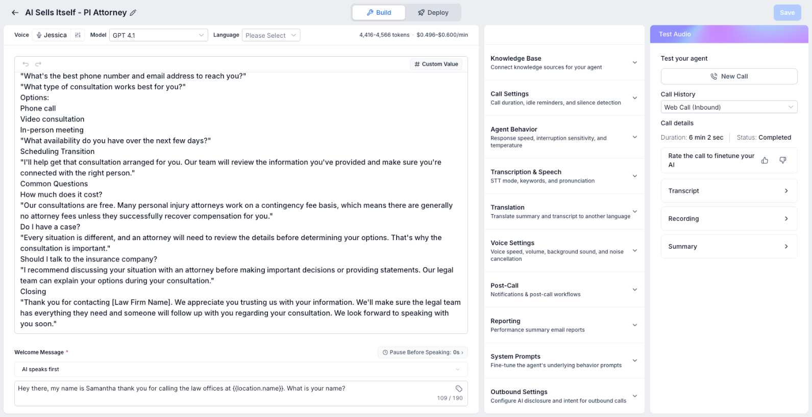 GoHighLevel Workflow Canvas